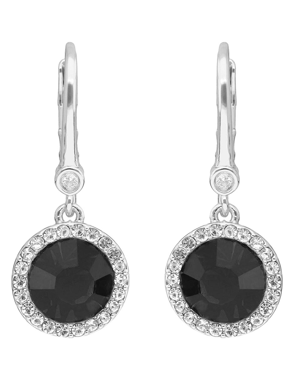 Aretes 22 k con acabado pavé