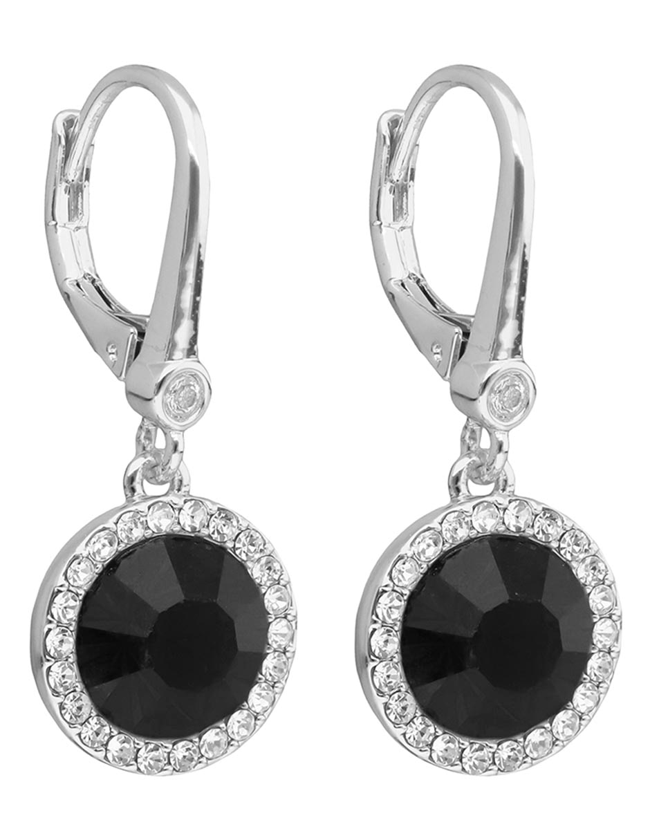 Aretes 22 k con acabado pavé 2