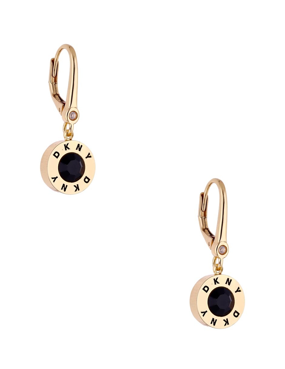 Aretes de logo con acabado brillante 2