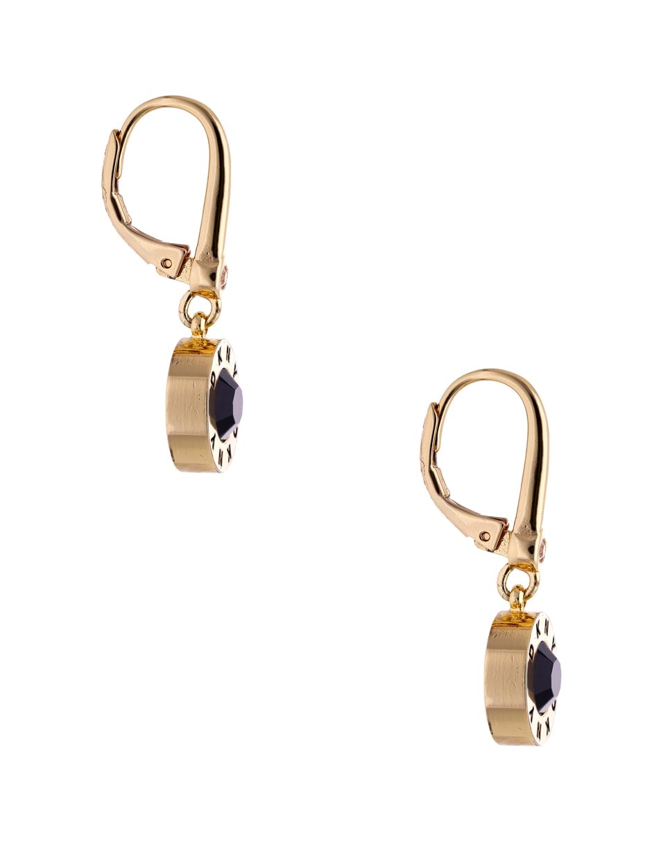 Aretes de logo con acabado brillante 3