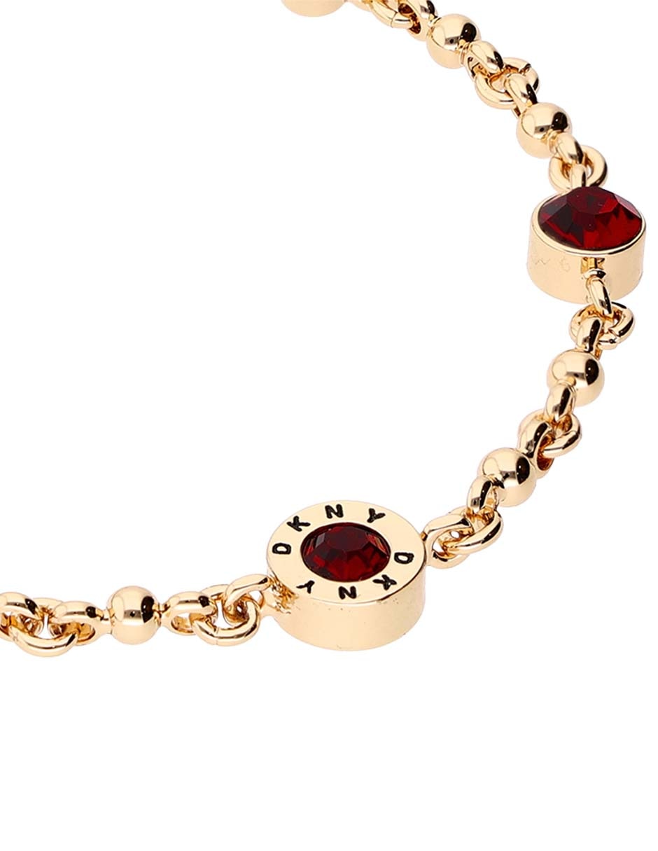 Pulsera Rivet Logo F25 acabado pavé 2