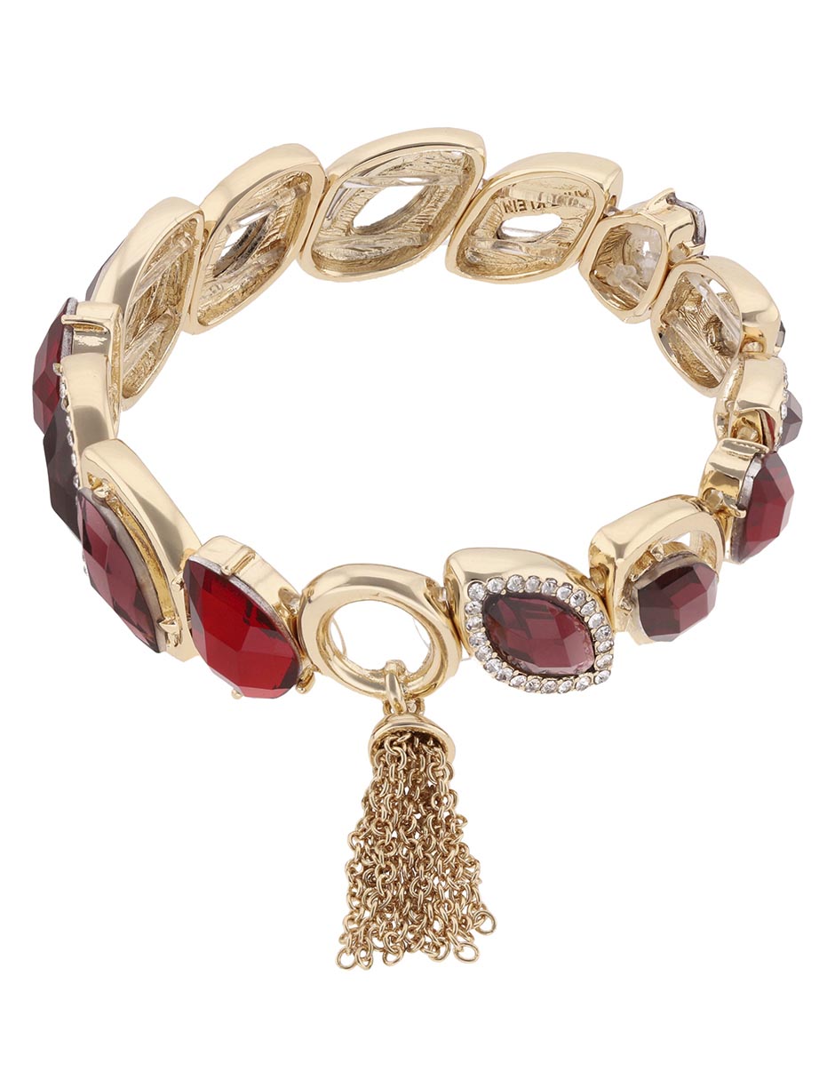 Pulsera Fashionably Festive acabado pavé
