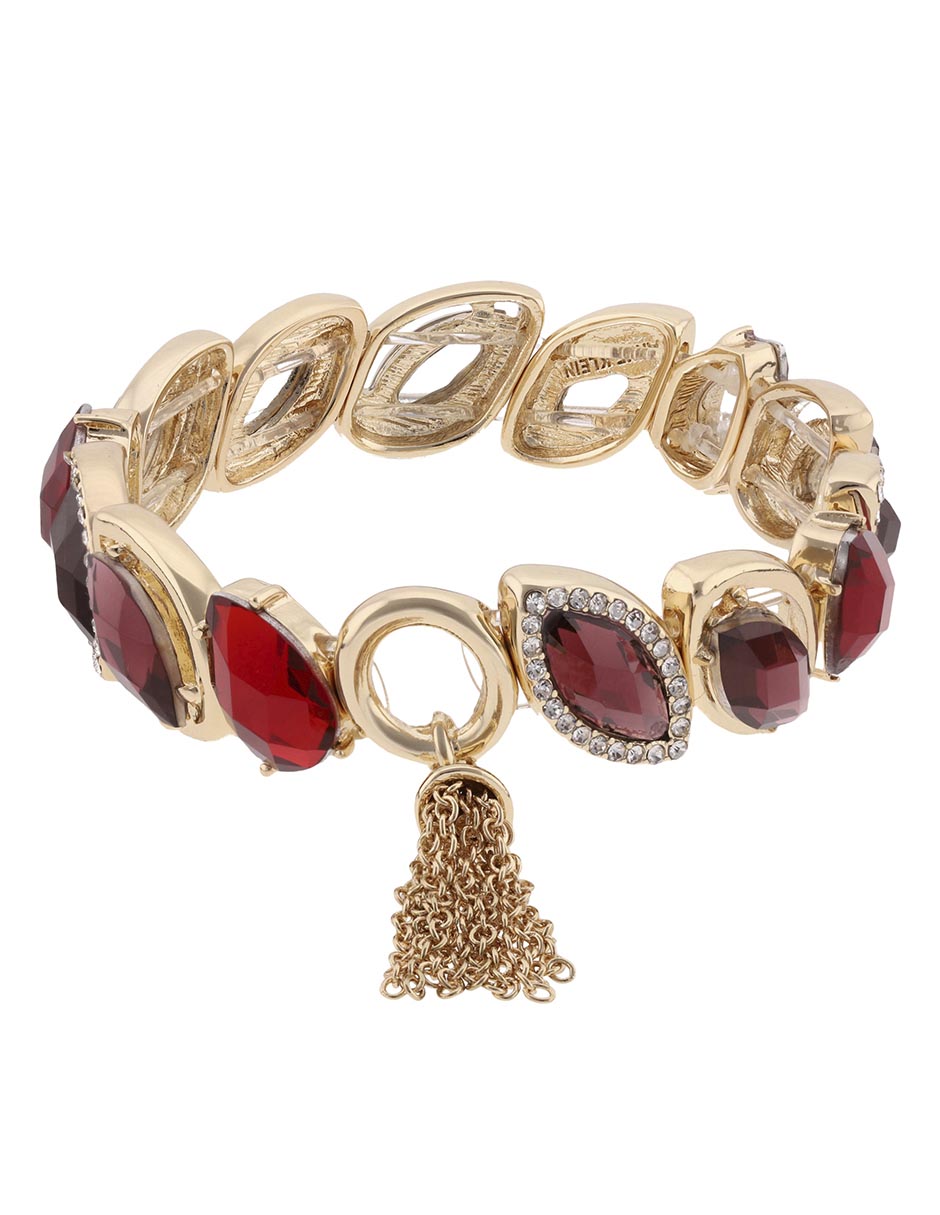 Pulsera Fashionably Festive acabado pavé 2