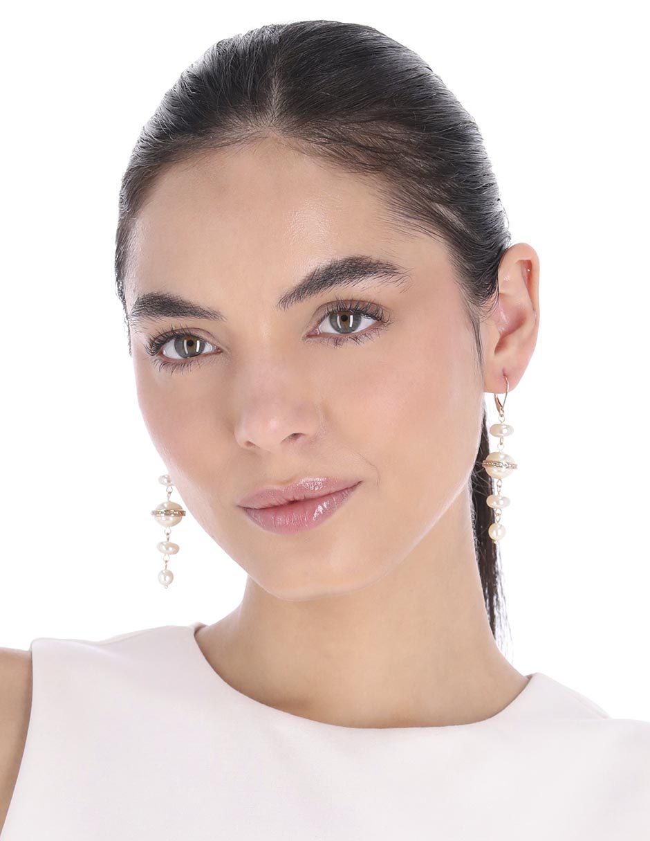 Aretes 22 k con acabado esmaltado 3