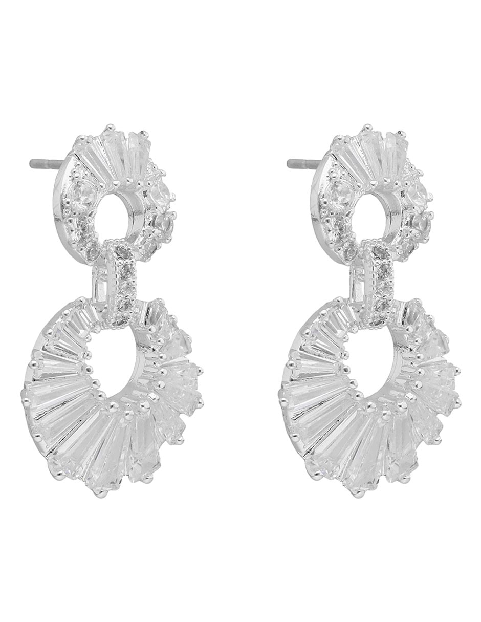 Aretes 22 k con acabado brillante 2