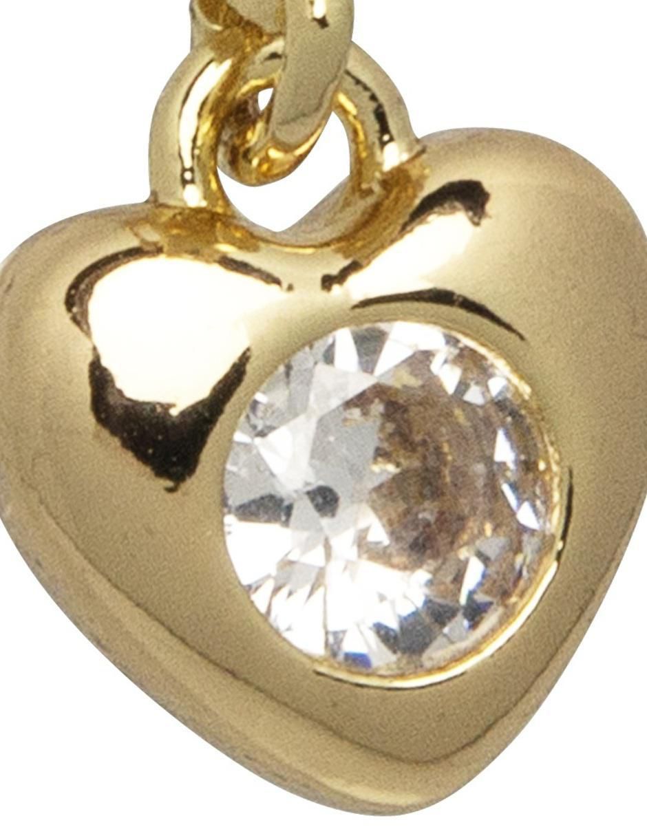 Aretes de aro 18 K con acabado chapa de oro 4