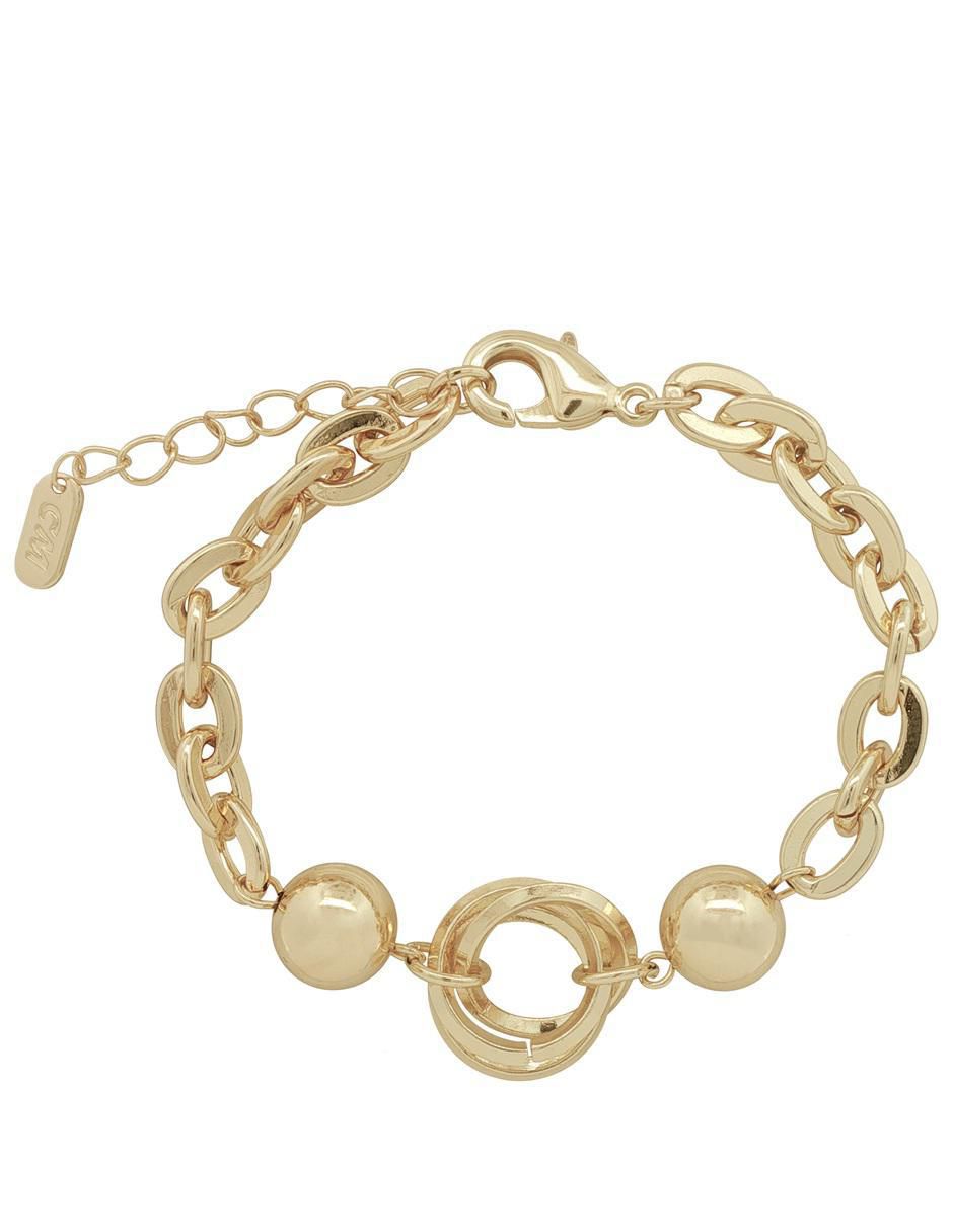 Pulsera 18 K acabado chapa de oro Pulsera 18 K acabado chapa de oro