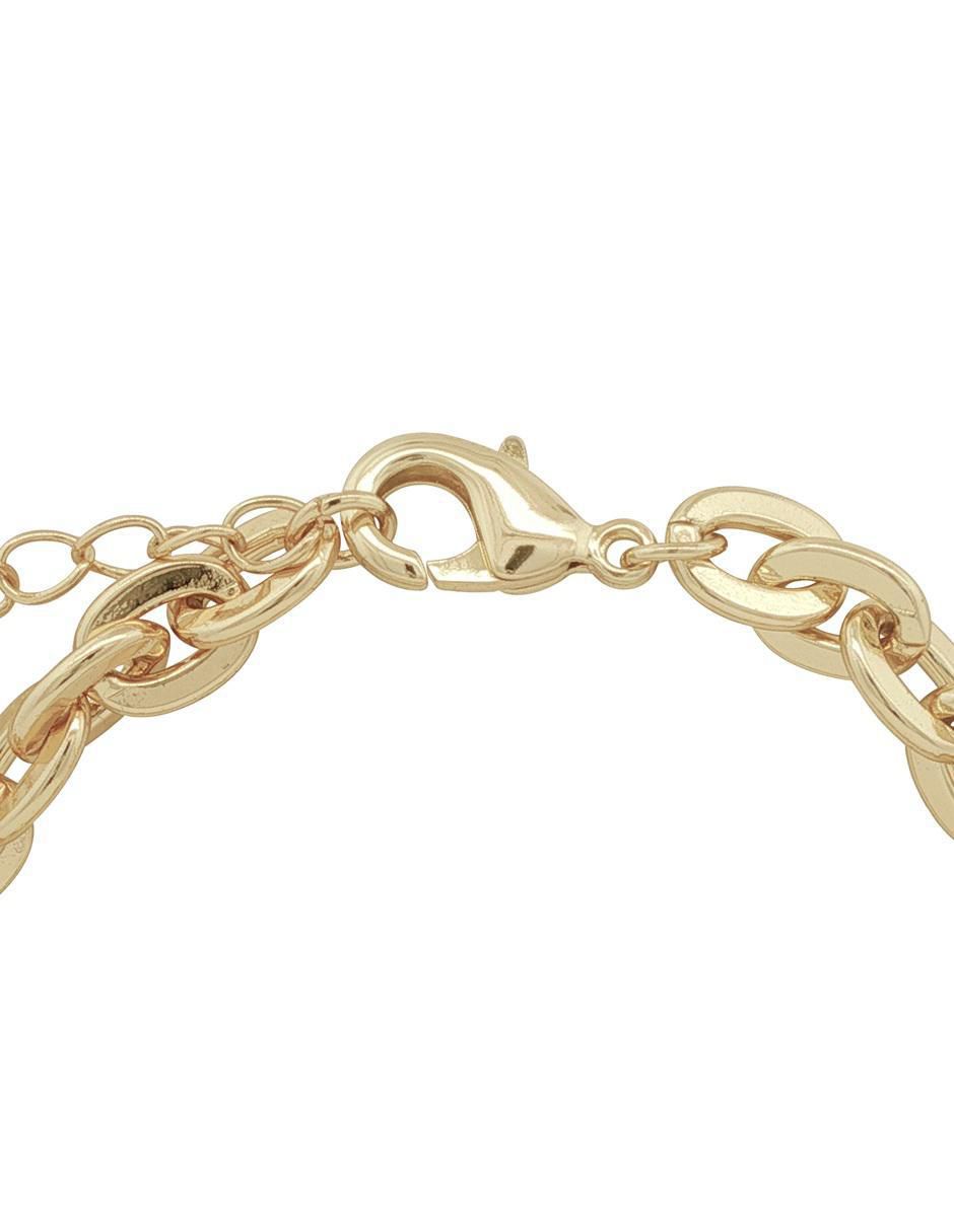 Pulsera 18 K acabado chapa de oro 2