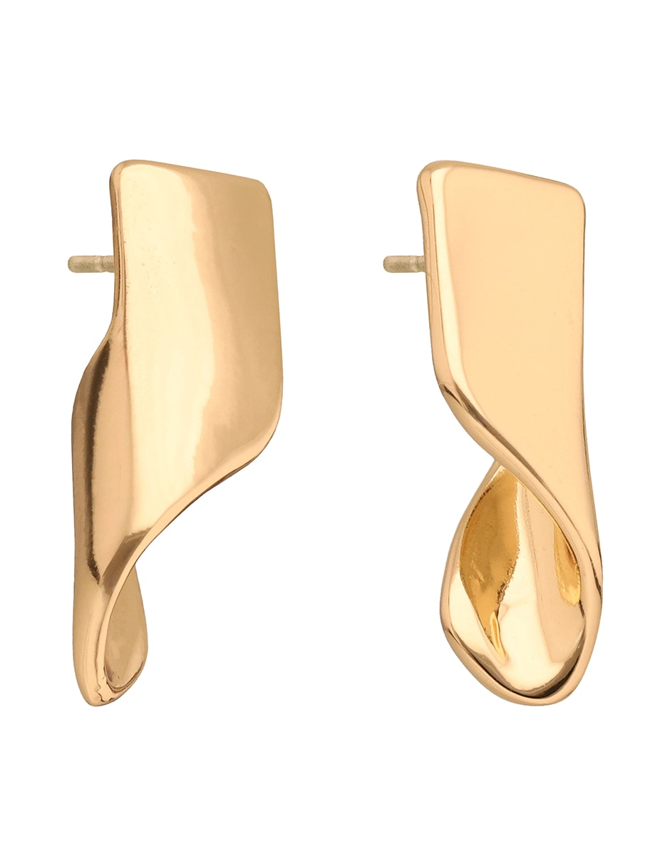Aretes con acabado brillante 2