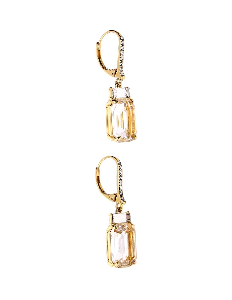 Aretes con acabado pavé cristal 2