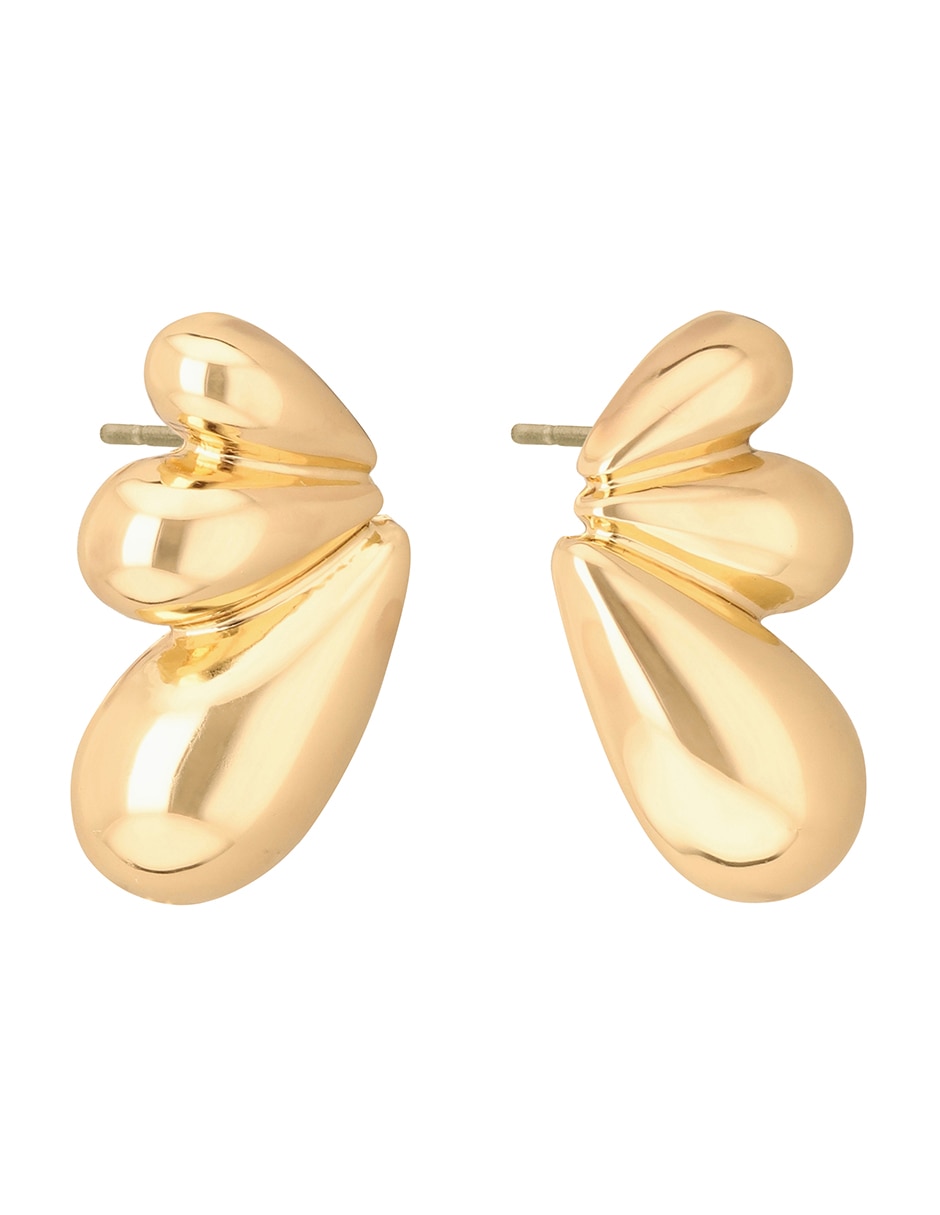 Aretes Wish List con acabado pavé 2