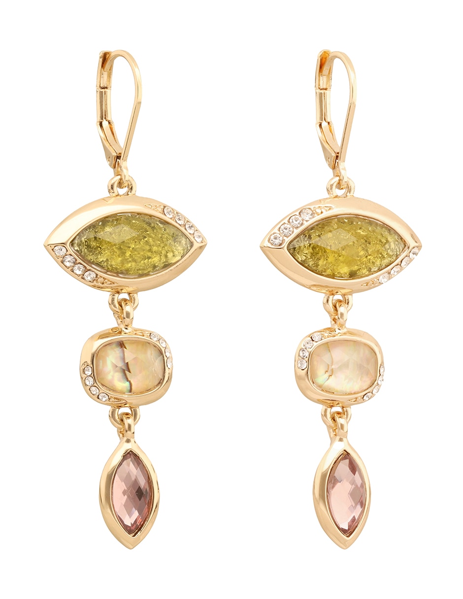 Aretes December Dreams con acabado pavé 2