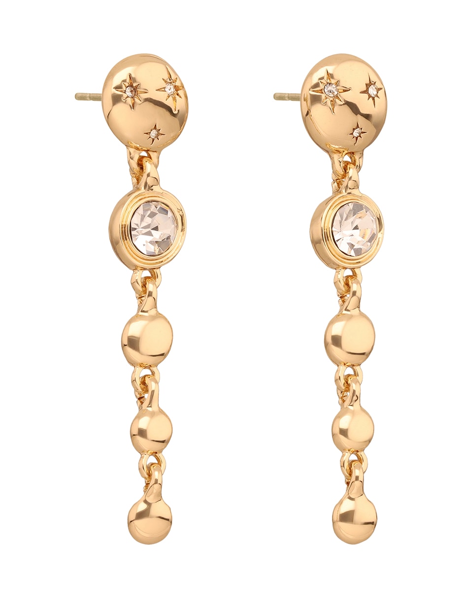 Aretes circulares con acabado brillante 2