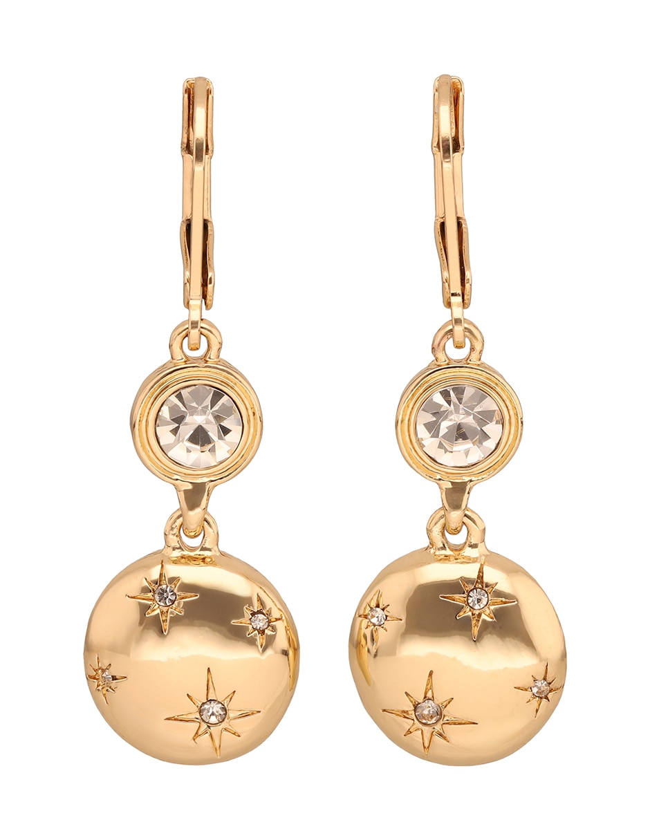Aretes Shimmer & Shine con acabado brillante