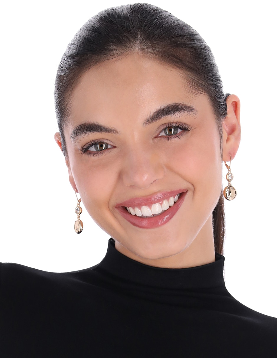 Aretes Shimmer & Shine con acabado brillante 3