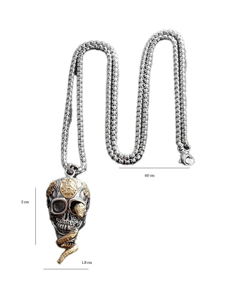 Collar con dije calavera Calaveras 2