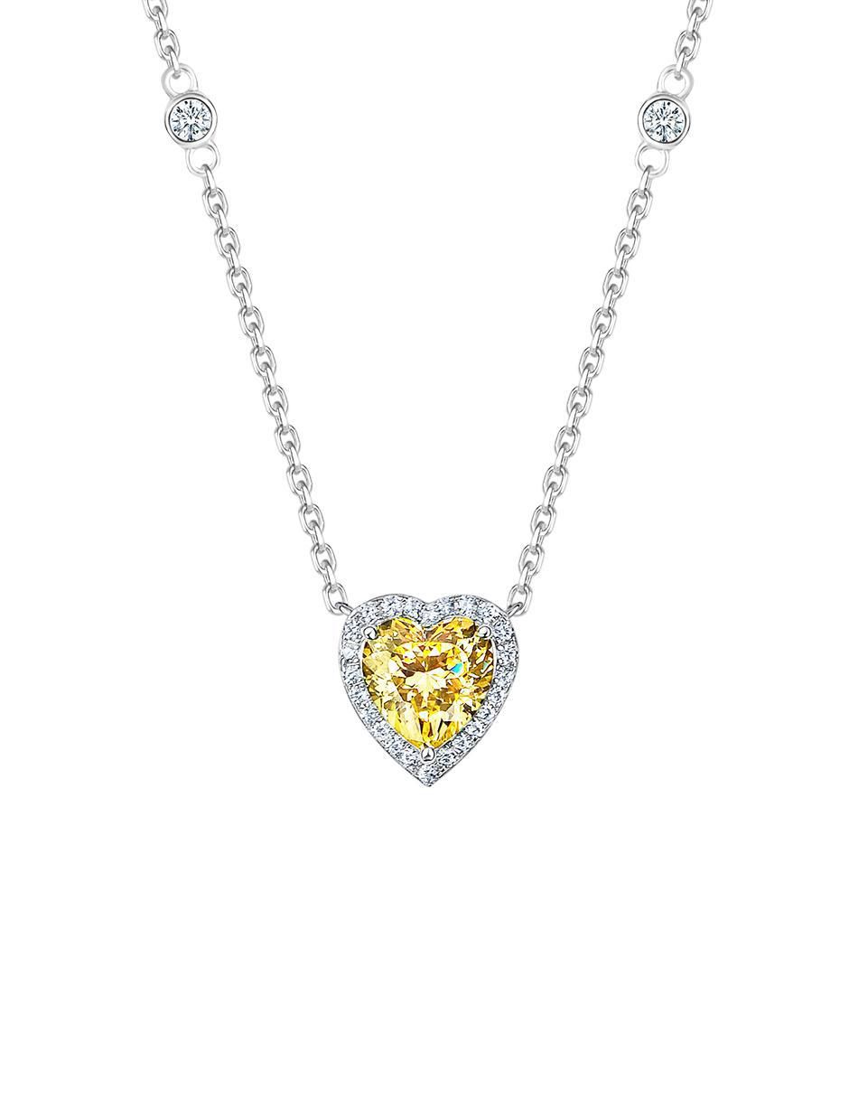 Collar corazón de plata P 925 1