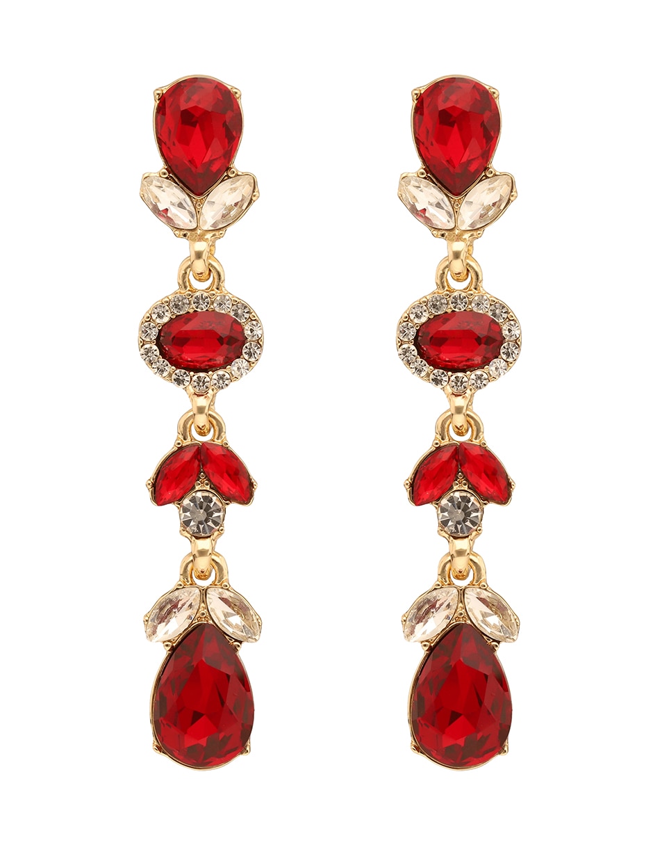 Aretes largos Givenchy Velvet Dusk con acabado brillante