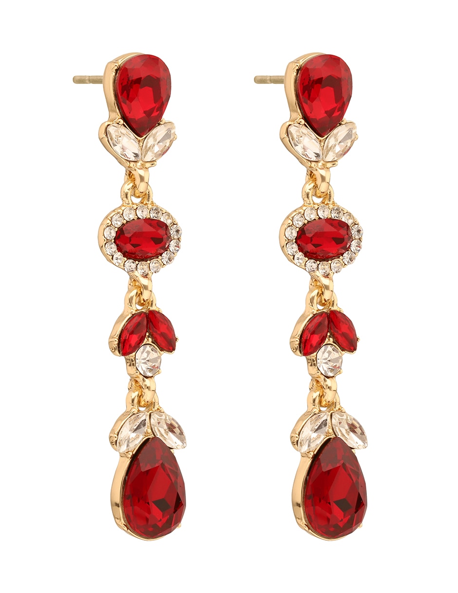 Aretes largos Givenchy Velvet Dusk con acabado brillante
