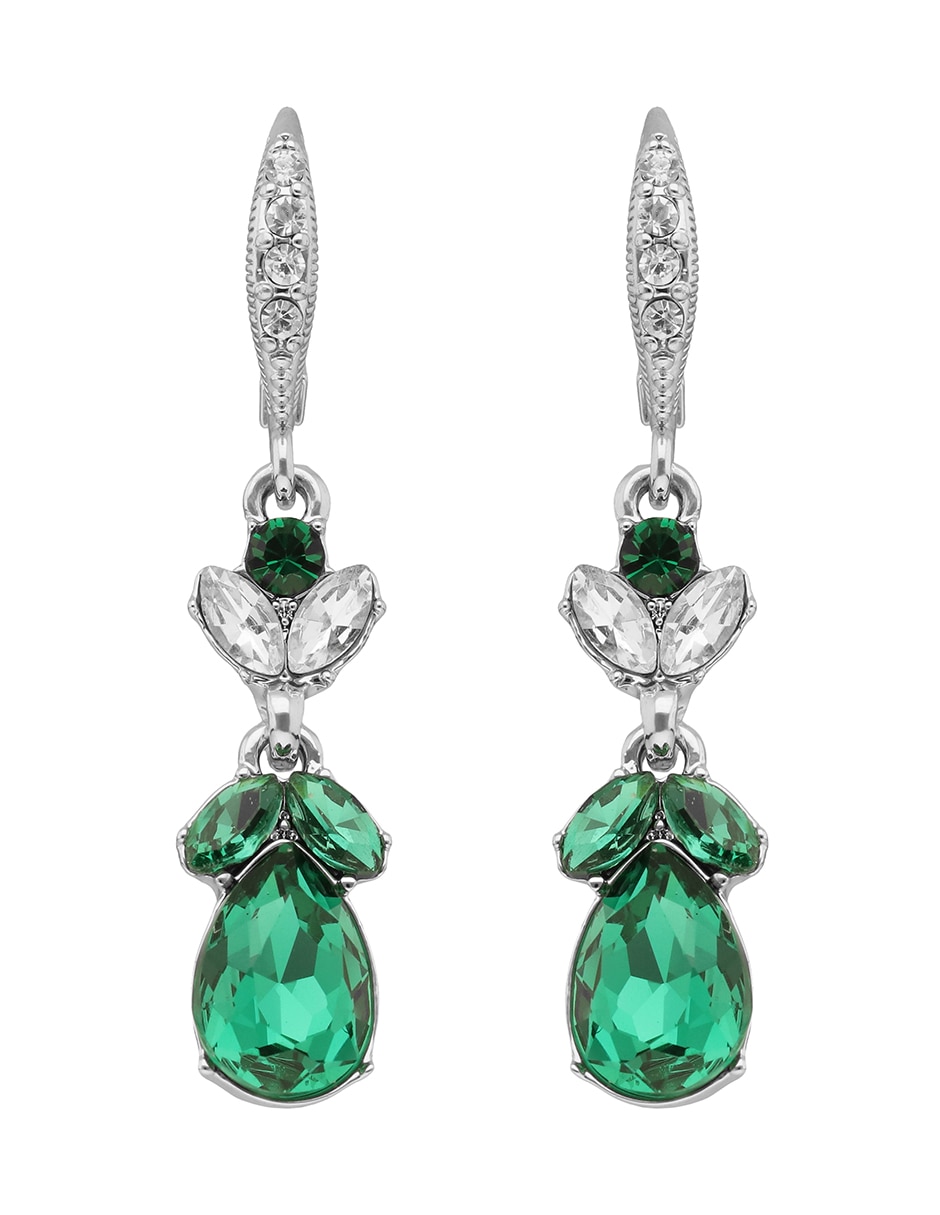 Aretes largos Givenchy Velvet Dusk con acabado brillante