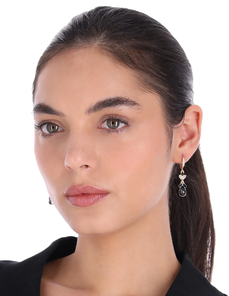 Aretes con acabado brillante 3