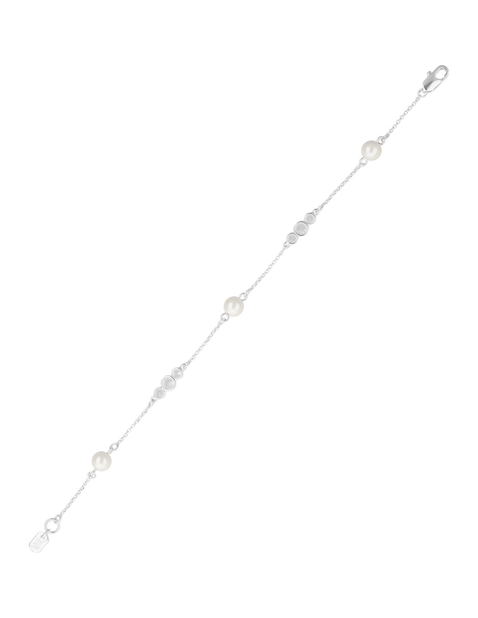 Brazalete con zirconia cúbica Aurelia acabado brillante 2