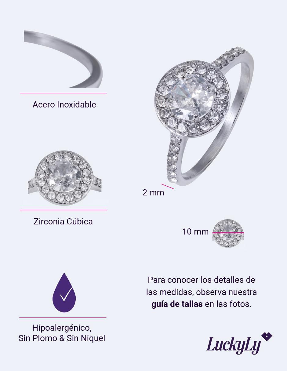 Anillo de compromiso 18 k Nima 8