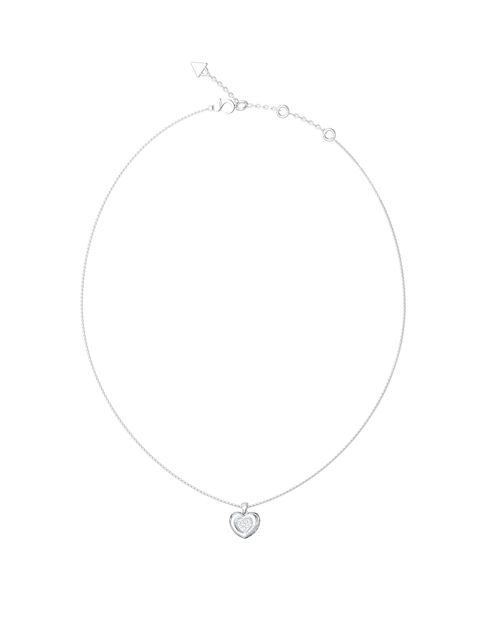 Collar con dije de corazón Love