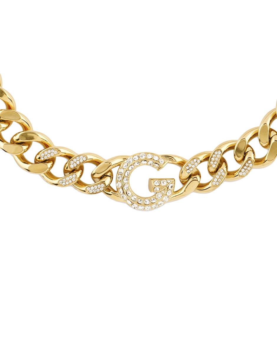 Collar de letra g Crystal