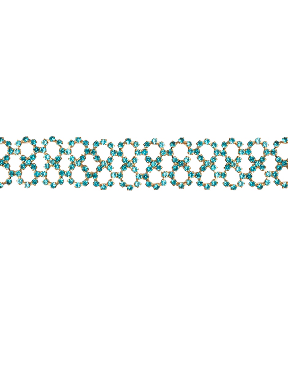 Pulsera Westies con cristal Filigrana Cup con acabado pavé