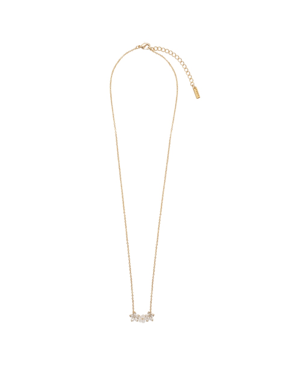 Collar con dije de flor Carré