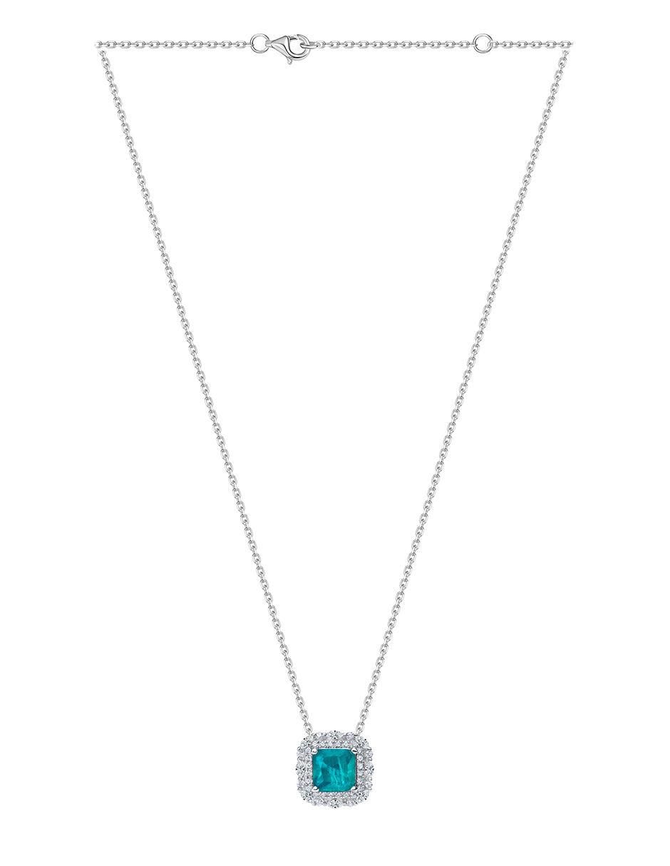 Collar cuadrado de plata P 925 4
