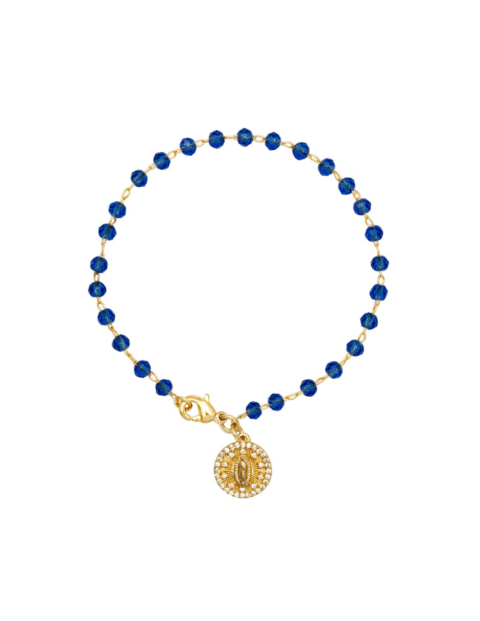 Pulsera con zirconia cúbica acabado pavé