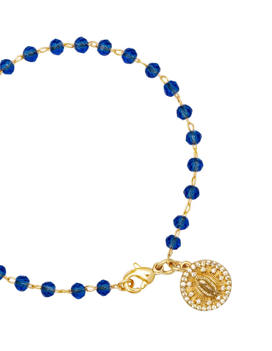 Pulsera con zirconia cúbica acabado pavé 2