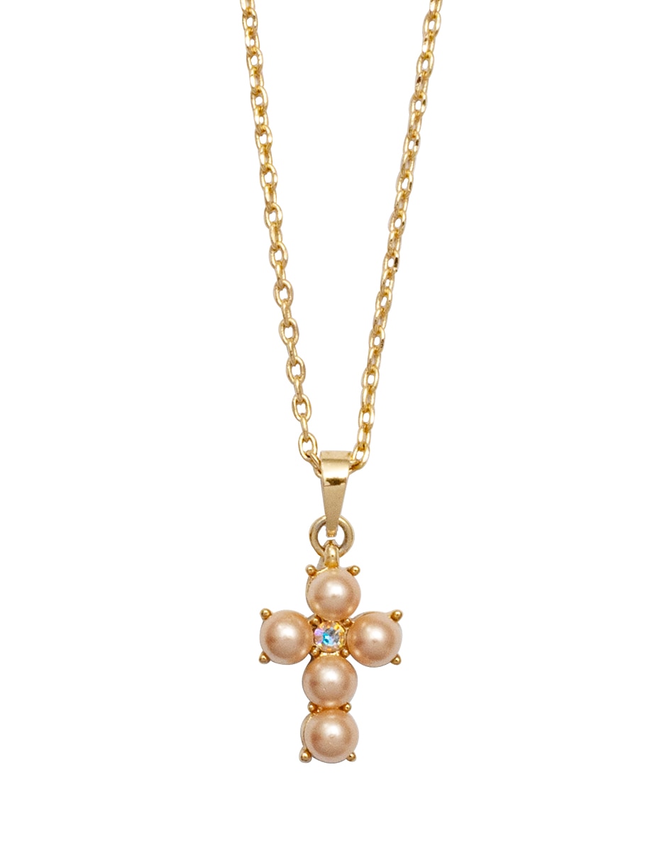 Collar con dije de cruz Carré 1