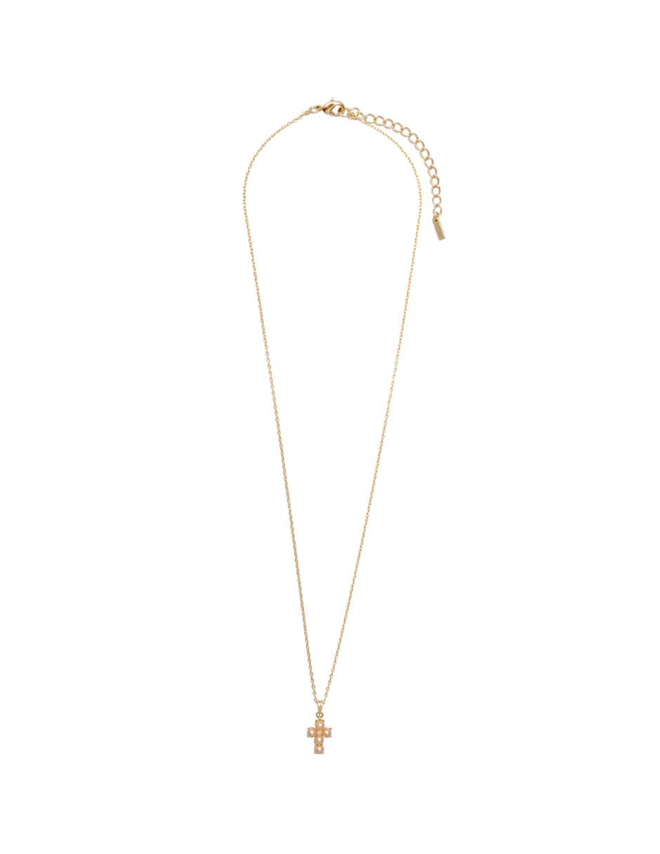 Collar con dije de cruz Carré 4