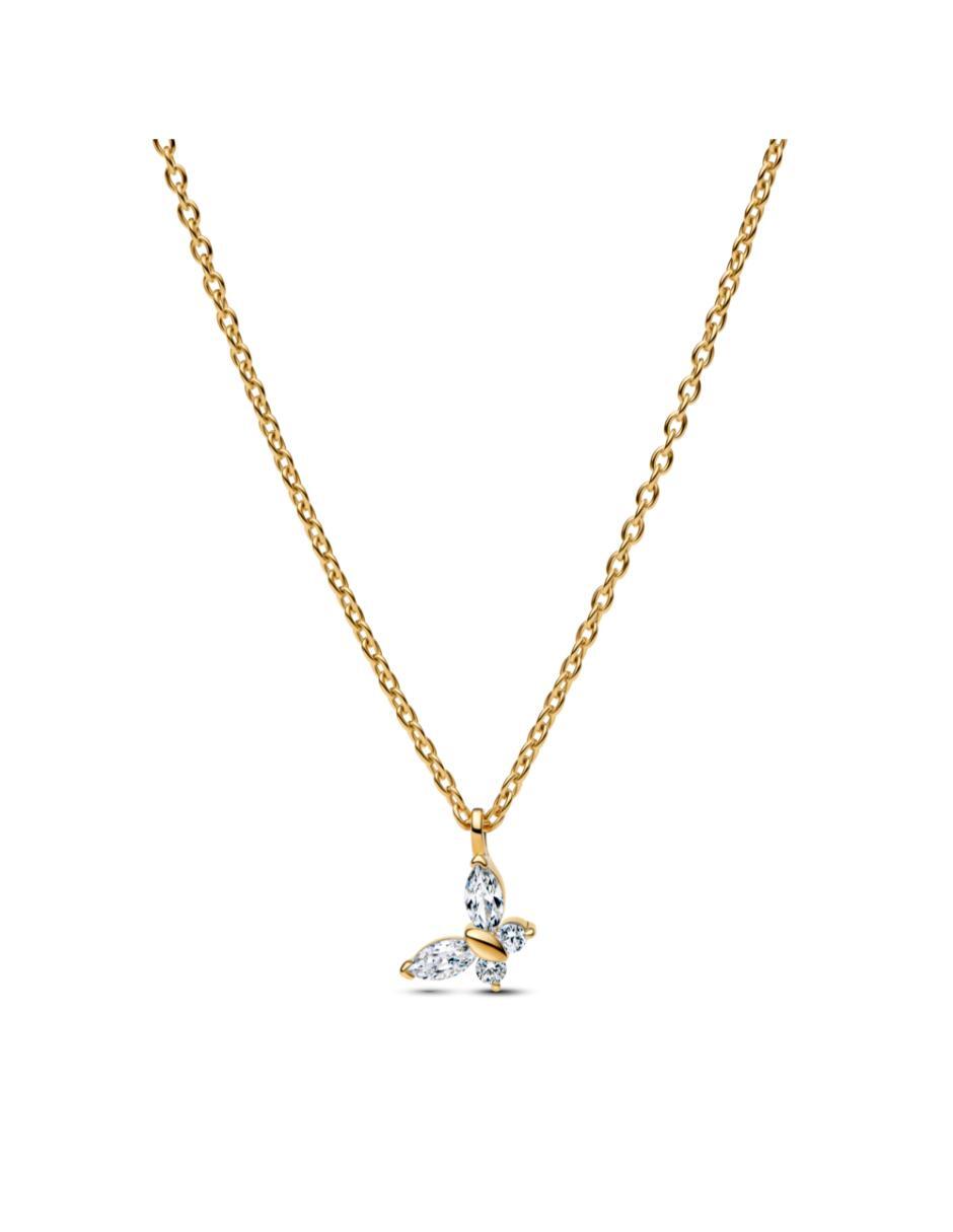 Collar de mariposa Timeless de plata P 925