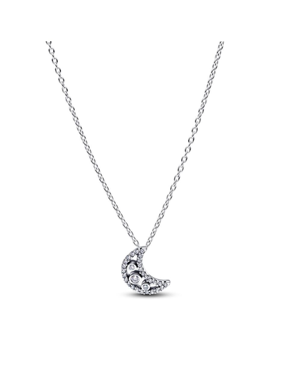 Collar de luna Moments de plata P 925