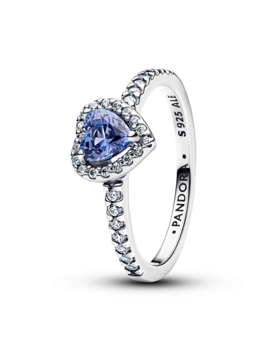 Anillo de corazón Timeless P 925 de plata zirconia cúbica brillante Anillo de corazón Timeless P 925 de plata zirconia cúbica brillante