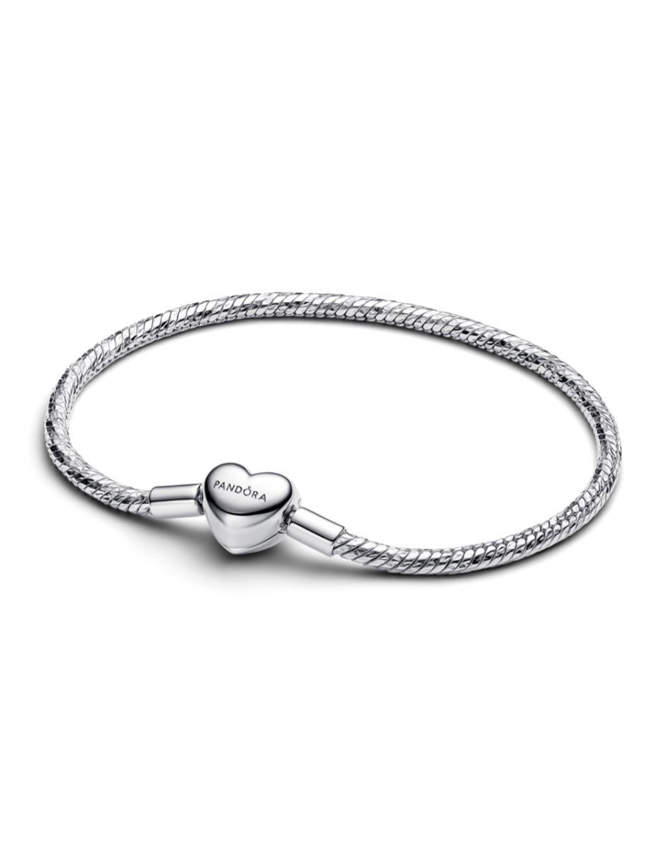 Brazalete de plata p 925 Moments con acabado pulido Brazalete de plata p 925 Moments con acabado pulido