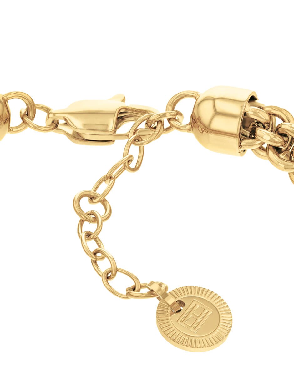 Brazalete Intertwined Circles Chain acabado brillante 3