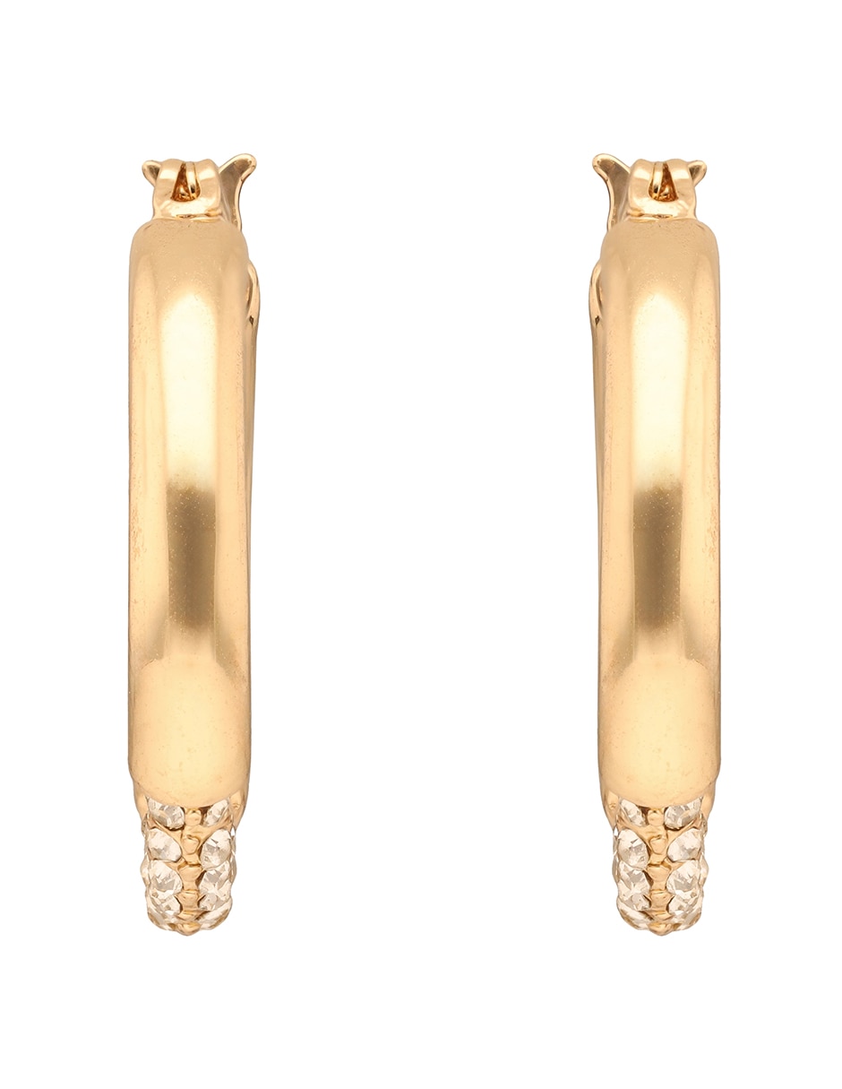 Aretes circulares con acabado brillante Aretes circulares con acabado brillante