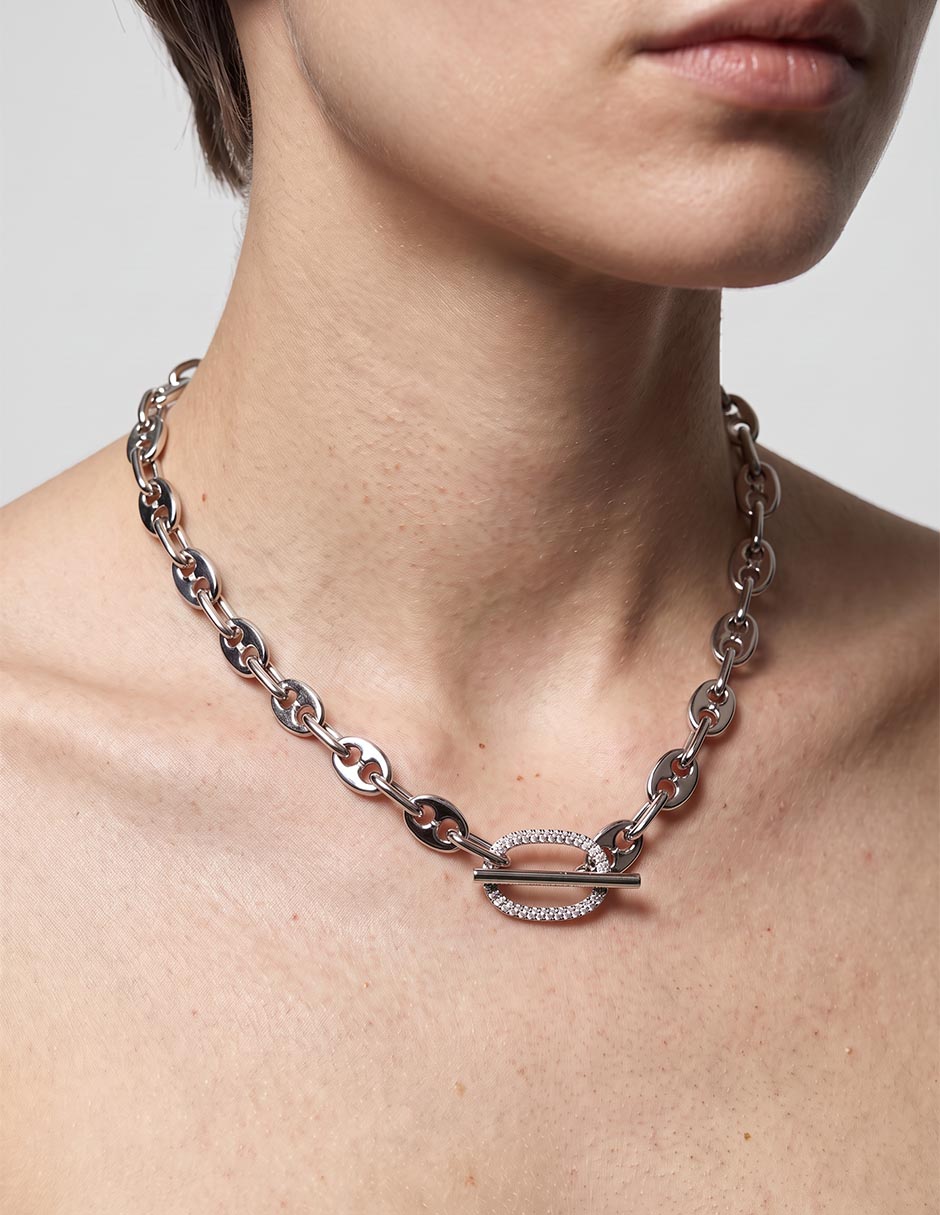 COLLAR DE CADENA Y ESLABONES KENDRA SCOT
