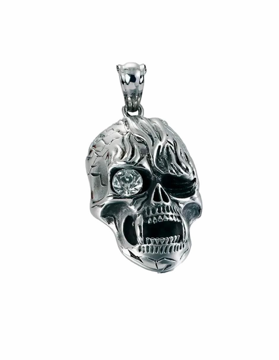 Collar con dije calavera 2
