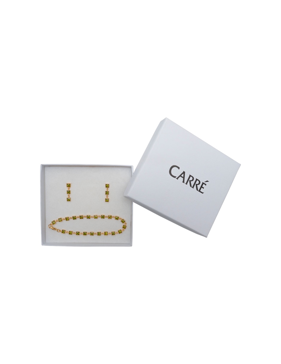 Aretes y pulsera 3