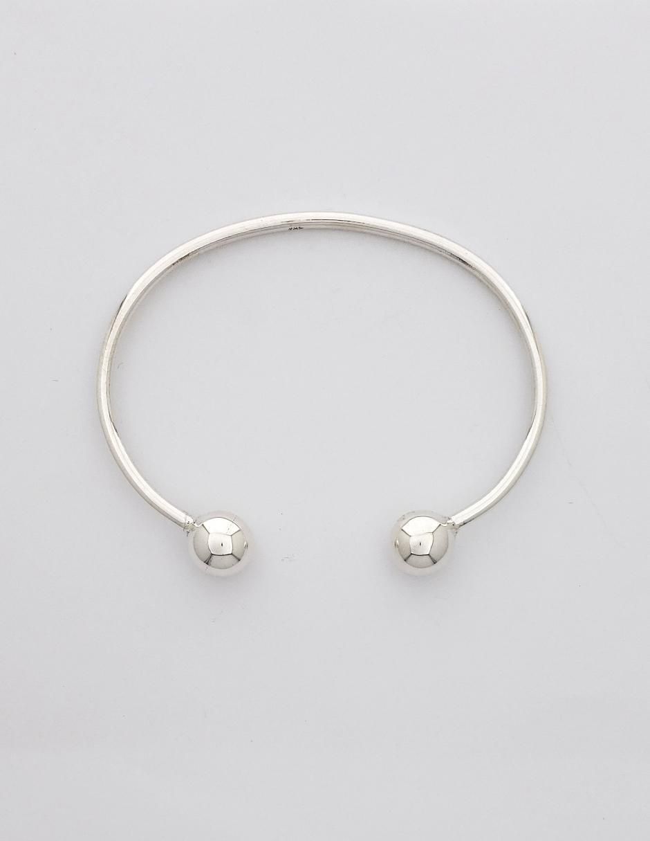 Brazalete de plata P 925 acabado brillante