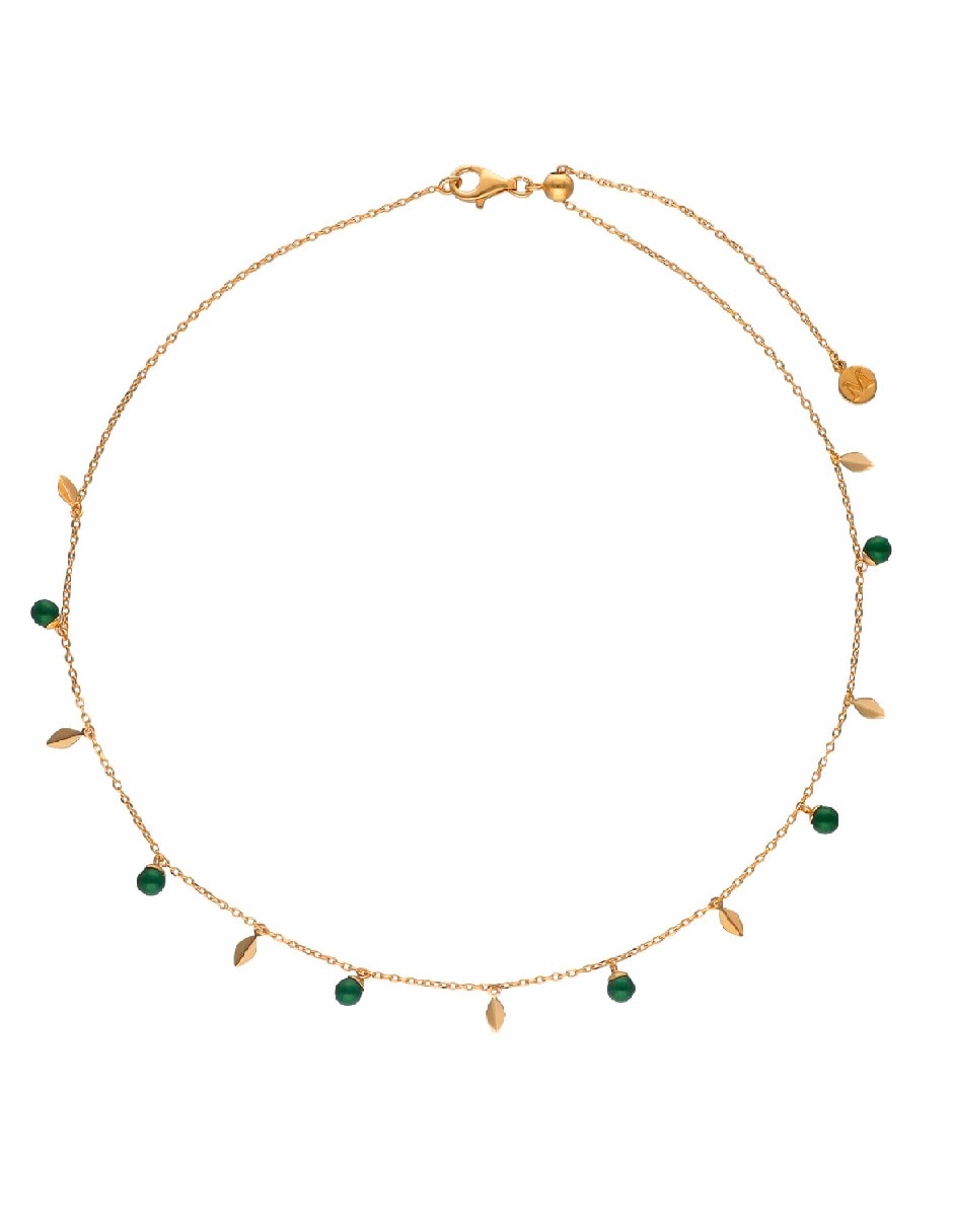 Collar circular Bloom de plata P 925 1