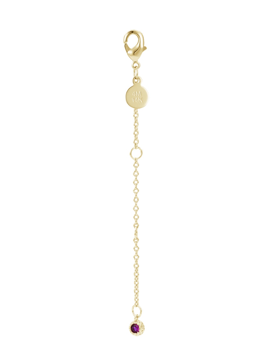 Extensor para pulsera Carmela Mía Golden 14 K