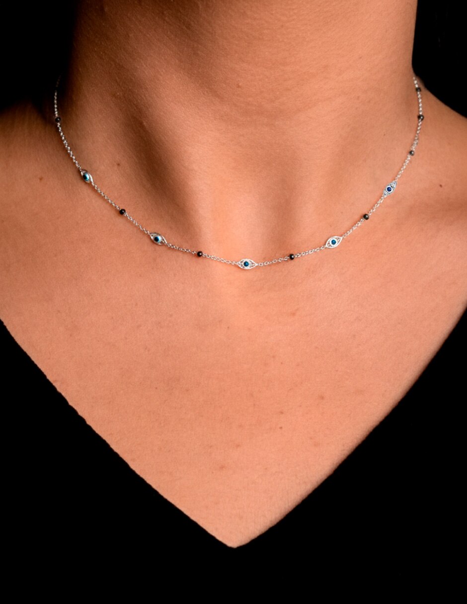 Collar Protección con acabado baño de oro 14 K 3