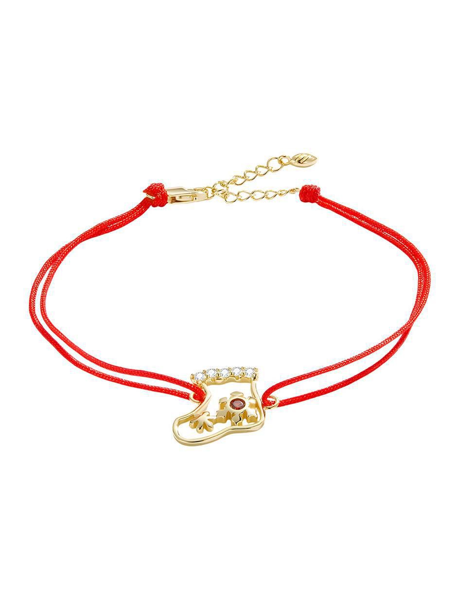 Pulsera de plata con zirconia P 925 Glam Pop acabado brillante